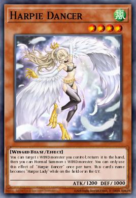 Harpie Dancer - Art 1