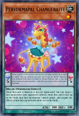 Performapal Changeraffe - Art 1