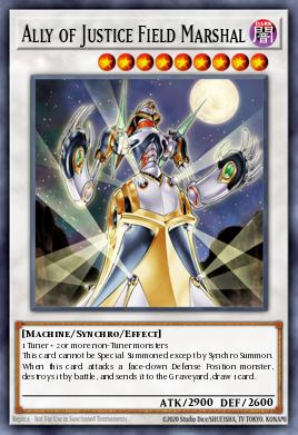 Ally of Justice Field Marshal - Art 1