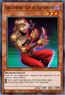 Dark Scorpion - Cliff the Trap Remover - Art 1