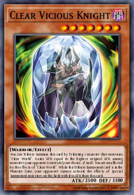 Clear Vicious Knight - Art 1