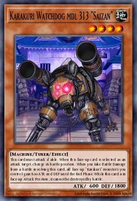 Karakuri Watchdog mdl 313 "Saizan" - Art 1