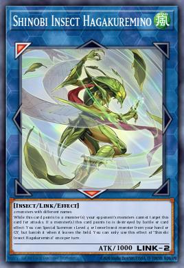 Shinobi Insect Hagakuremino - Art 1