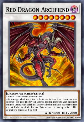 Red Dragon Archfiend - Art 1