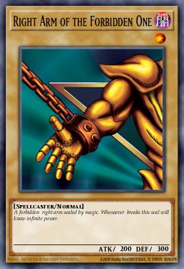 Right Arm of the Forbidden One - Art 1