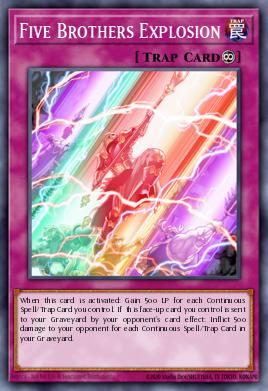 Five Brothers Explosion - Art 1