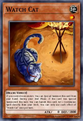 Watch Cat - Art 1
