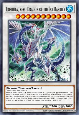Trishula, Zero Dragon of the Ice Barrier - Art 1