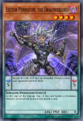 Lector Pendulum, the Dracoverlord - Art 1