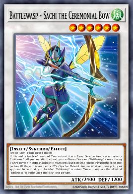 Battlewasp - Sachi the Ceremonial Bow - Art 1