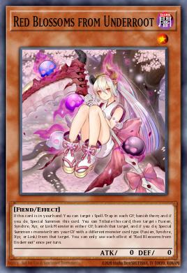 Red Blossoms from Underroot - Art 1