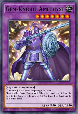 Gem-Knight Amethyst - Art 1