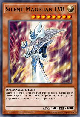 Silent Magician LV8 - Art 1