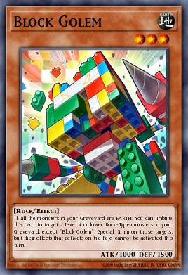 Block Golem - Art 1
