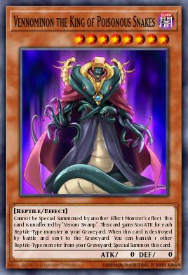 Vennominon the King of Poisonous Snakes - Art 1