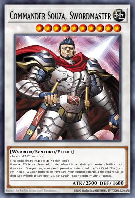 Commander Souza, Swordmaster - Art 1