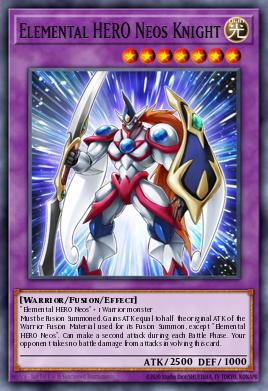 Elemental HERO Neos Knight - Art 1