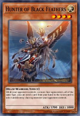Hunter of Black Feathers - Art 1