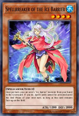 Spellbreaker of the Ice Barrier - Art 1