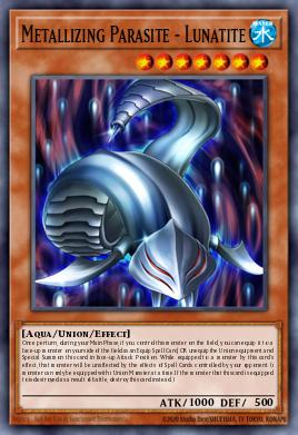 Metallizing Parasite - Lunatite - Art 1
