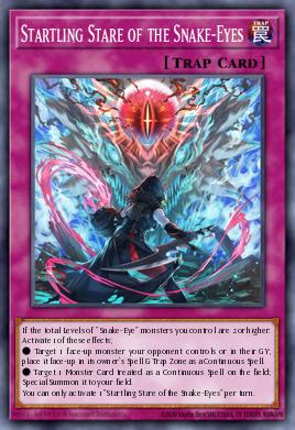 Startling Stare of the Snake-Eyes - Art 1