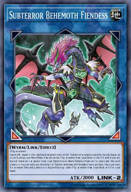 Subterror Behemoth Fiendess - Art 1