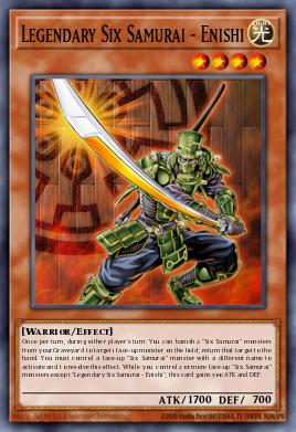 Legendary Six Samurai - Enishi - Art 1