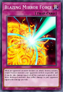 Blazing Mirror Force - Art 1
