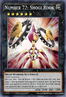 Number 72: Shogi Rook - Art 1