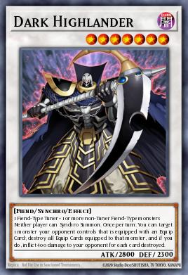 Dark Highlander - Art 1