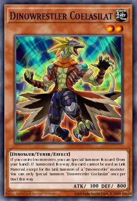 Dinowrestler Coelasilat - Art 1