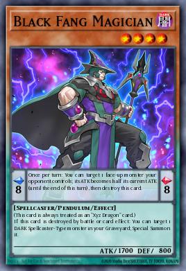 Black Fang Magician - Art 1