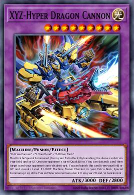 XYZ-Hyper Dragon Cannon - Art 1