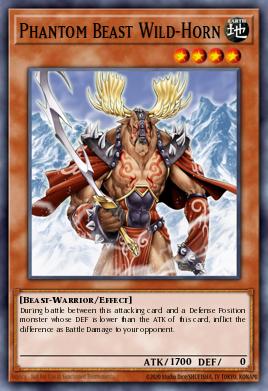 Phantom Beast Wild-Horn - Art 1