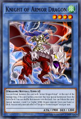 Knight of Armor Dragon - Art 1