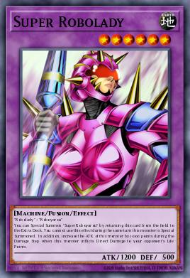 Super Robolady - Art 1