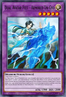 Dual Avatar Feet - Armored Un-Gyo - Art 1