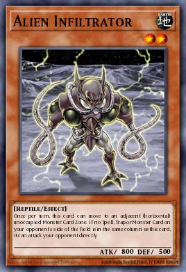 Alien Infiltrator - Art 1