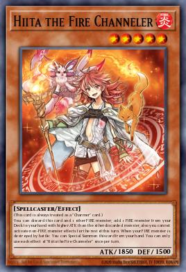 Hiita the Fire Channeler - Art 1