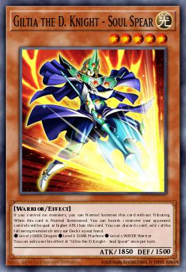Giltia the D. Knight - Soul Spear - Art 1