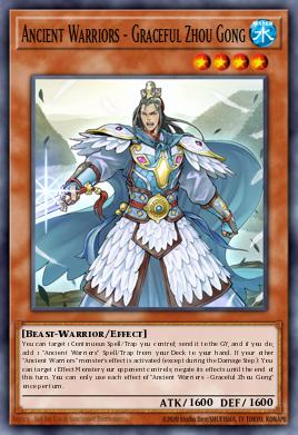 Ancient Warriors - Graceful Zhou Gong - Art 1