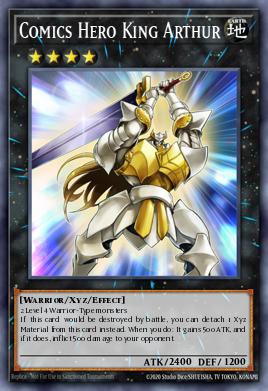 Comics Hero King Arthur - Art 1