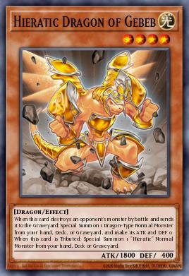 Hieratic Dragon of Gebeb - Art 1