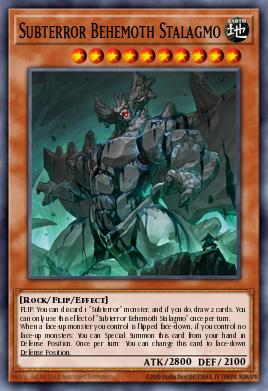 Subterror Behemoth Stalagmo - Art 1