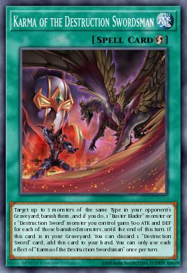 Karma of the Destruction Swordsman - Art 1
