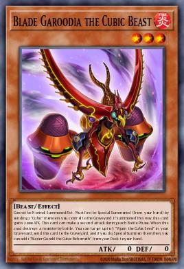 Blade Garoodia the Cubic Beast - Art 1