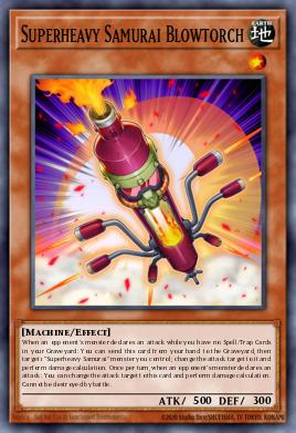 Superheavy Samurai Blowtorch - Art 1