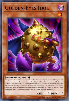 Golden-Eyes Idol - Art 1