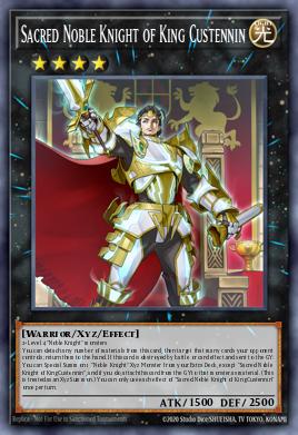 Sacred Noble Knight of King Custennin - Art 1