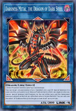 Darkness Metal, the Dragon of Dark Steel - Art 1